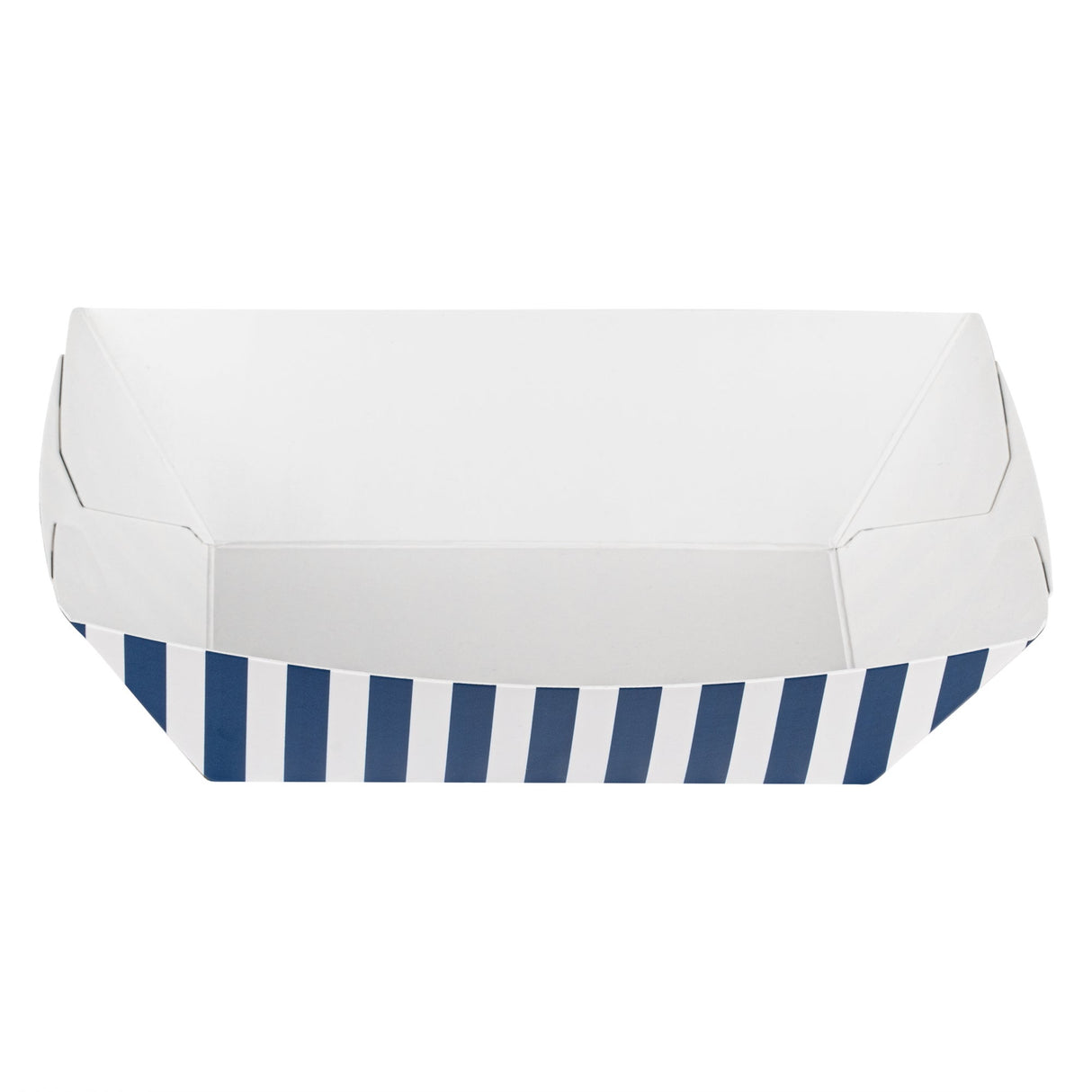 Boats, Bio Tek 4.25 x 2.75 x 1.50 Inch, Paper, Blue & White Stripe, 0.50 Pound, #50,50 - 1 EACH
