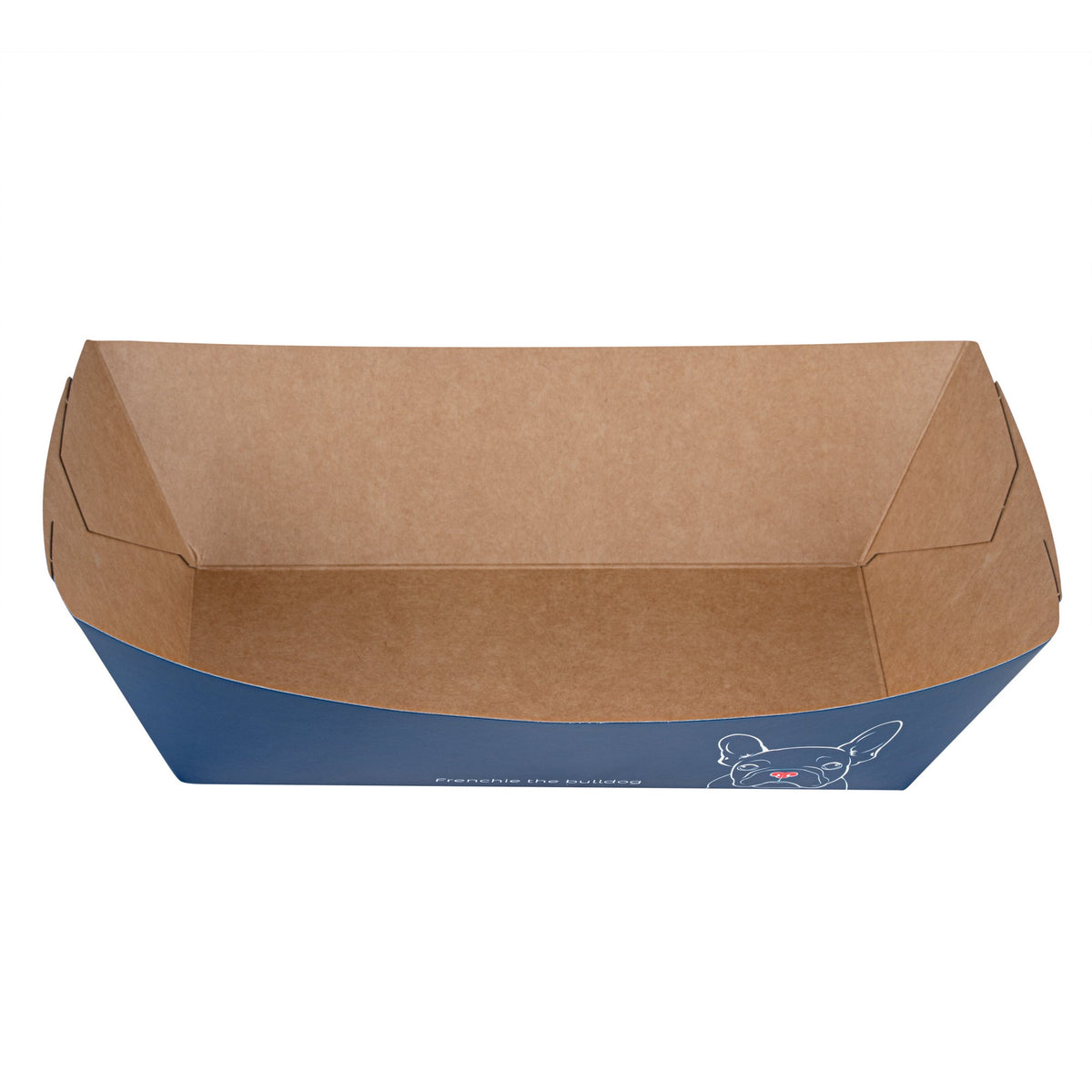 Boats, Bio Tek 6.50 x 3.75 x 2.25 Inch, Paper, Frenchie, 2 Pound, #200,50 - 1 COUNT