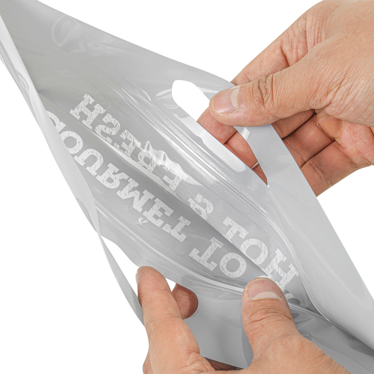 Bags, Hot Food, Bag Tek 12.75 x 5.75 x 10.25 Inch, Plastic, Gray,100 - 1 COUNT