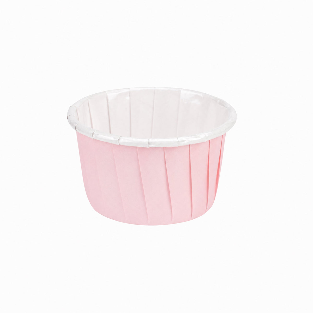 Cups, Baking, 1 Ounce, Paper, Pink, Pleated, Small 2 x 2 x 1.25 Inch, Round,200 - 1 COUNT