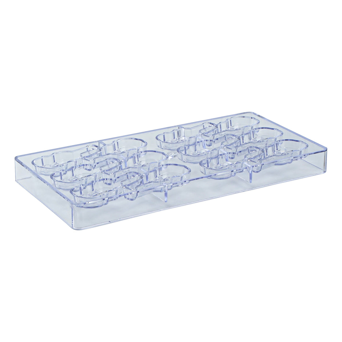 Molds, Candy & Chocolate, Pastry Tek 12-Compartment, Violin, Polycarbonate,10 - 1 COUNT