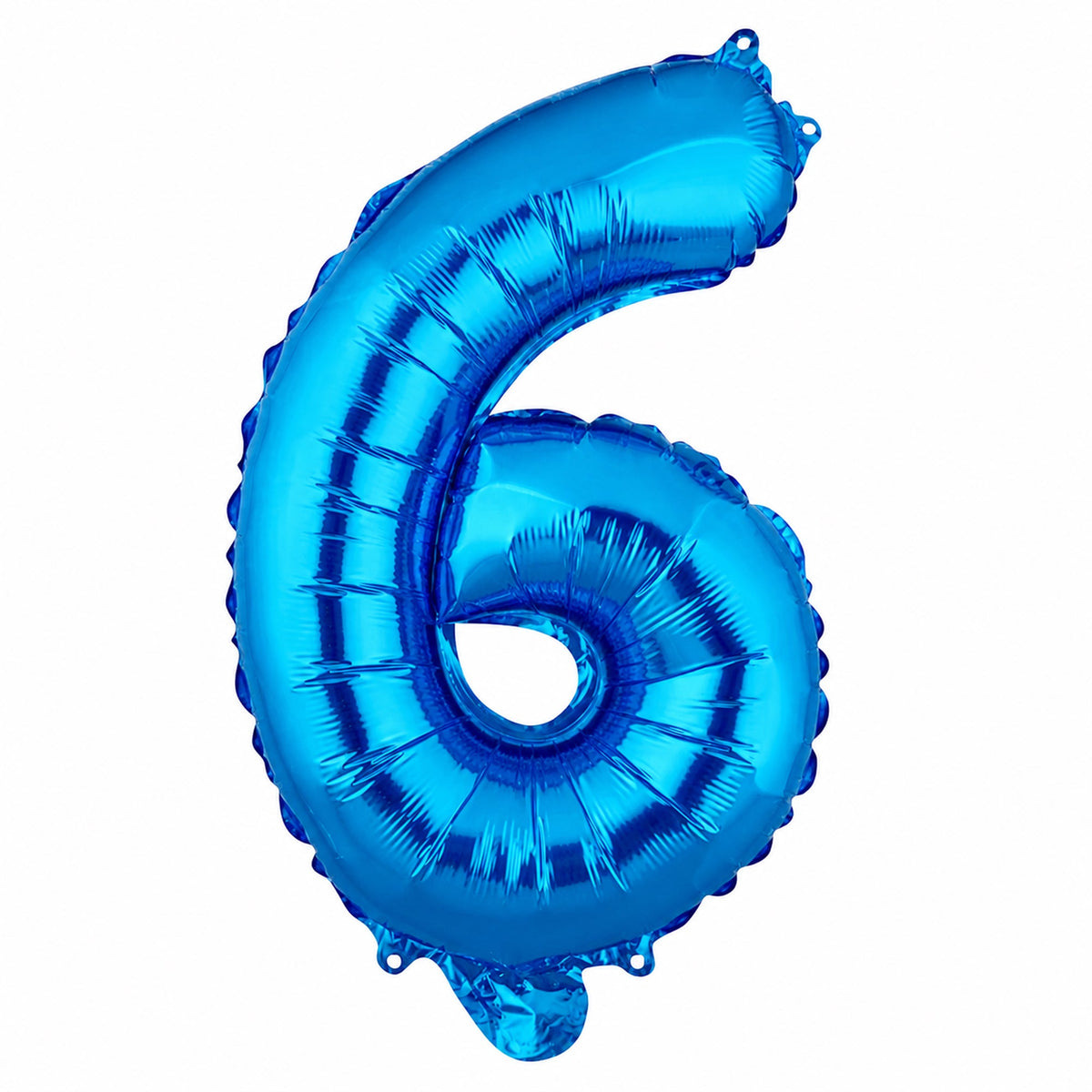 Balloon, Mylar, Balloonify 16 Inch, Number 6, Blue,1 - 1 EACH