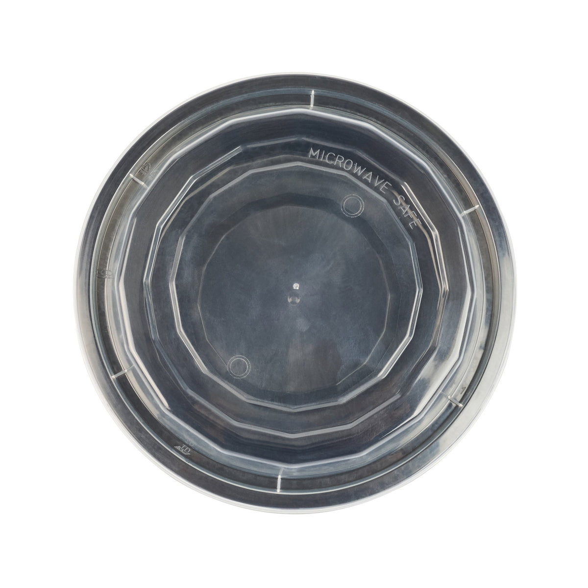 Box, To-Go, Asporto 16 Ounce, Microwavable Plastic, Black, Round, 6.25 x 6.25 x 1.75 Inch, includes Clear Lid,50 - 1 COUNT