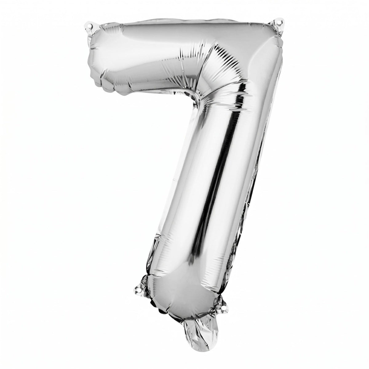 Balloon, Mylar, Balloonify 16 Inch, Number 7, Silver,1 - 1 EACH