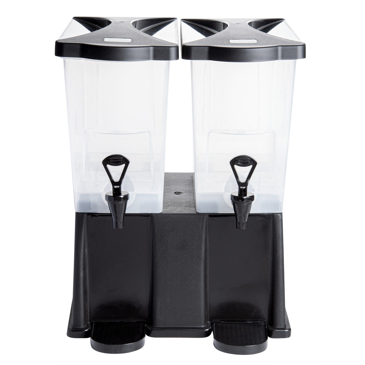 Dispenser, Beverage, 6 Gallon, Double, Black,1 - 1 EACH