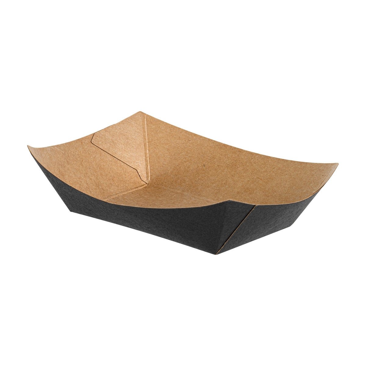 Trays, Food, 3 Inch, Paper, Black, 3 Linear Inch,1 - 400 COUNT