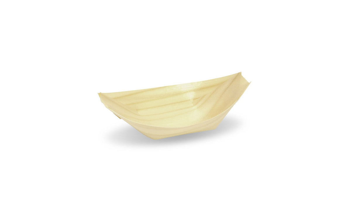 Boats, Servewise, 5.25 Inch, Natural, Poplar & Pine Wood, 5.25 Linear Inch,1 - 200 EACH