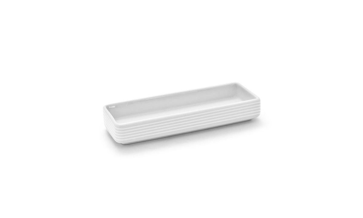 Ramekins, Double Wide, 3 Ounce, Spiral, White, Porcelain,12 - 1 COUNT