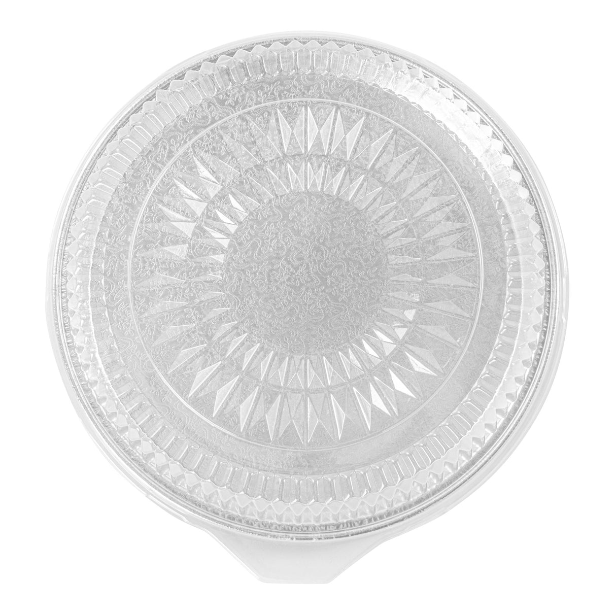 Lids, Dome, Foil Lux, Plastic, Clear, for 12 Inch Catering Tray,5 - 10 COUNT
