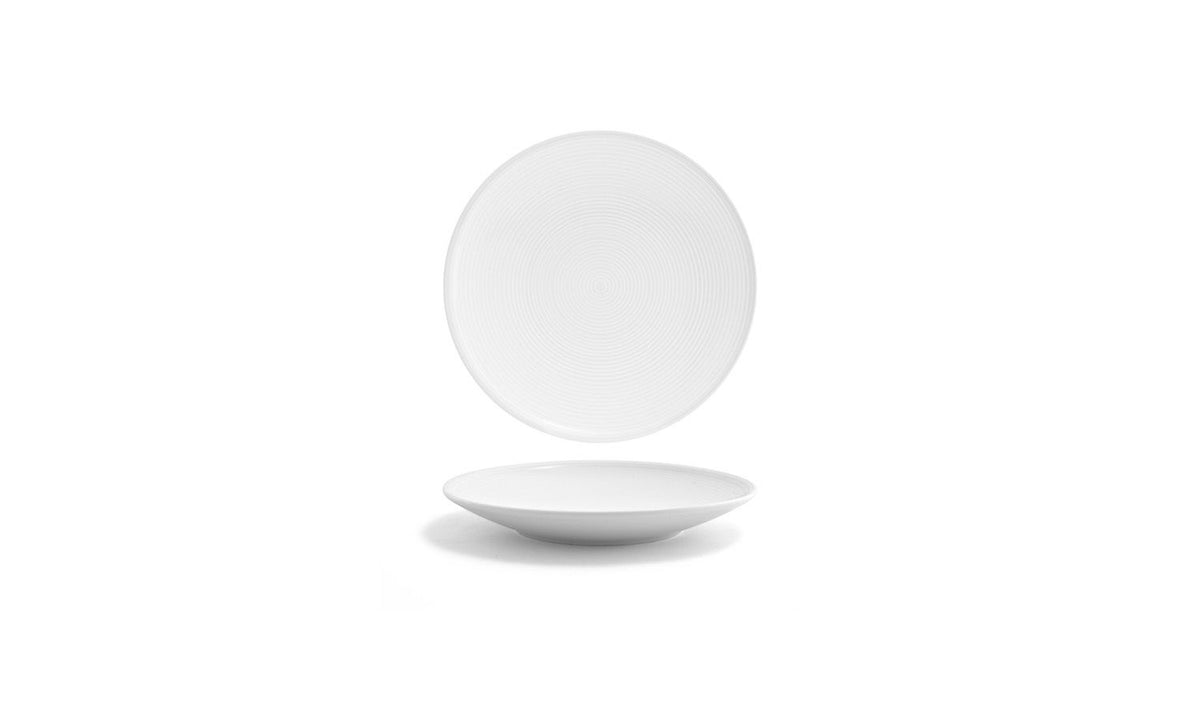 Plates, Spiral, 7.25 Inch, White, 7.25 Linear Inch,6 - 1 COUNT
