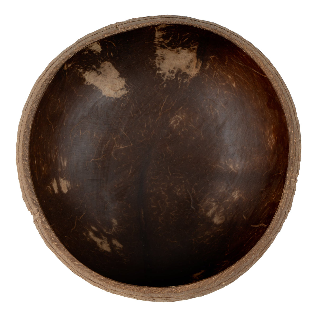 Bowls, Coco Casa Coconut Shell, 21 Ounce, Feather Embossed,1 - 1 EACH