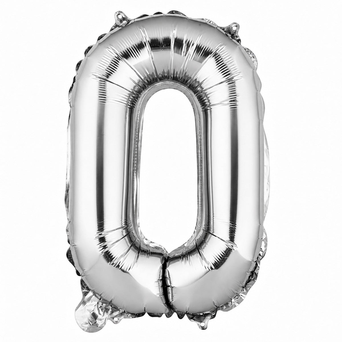 Balloon, Mylar, Balloonify 16 Inch, Number 0, Silver,1 - 1 EACH