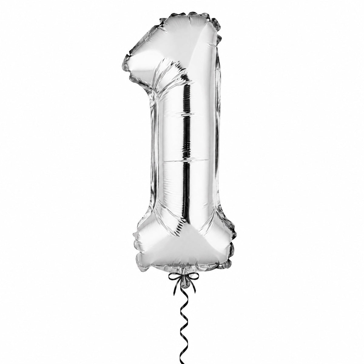 Balloon, Mylar, Balloonify 16 Inch, Number 1, Silver,1 - 1 EACH