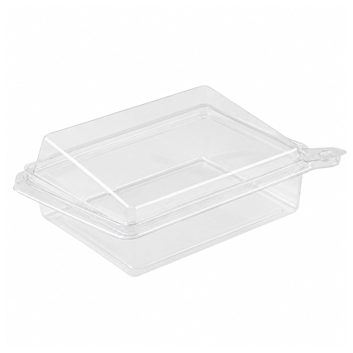 Containers, Sandwich & Pinwheel, Tamper Tek, Plastic, Clear, 6.75 x 5.75 x 1.75 Inch, with Lid, Tamper-Evident,100 - 1 EACH