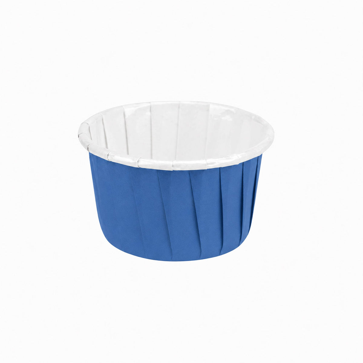 Cups, Baking, 1 Ounce, Paper, Midnight Blue, Pleated, Small 2 x 2 x 1.25 Inch, Round,200 - 1 COUNT