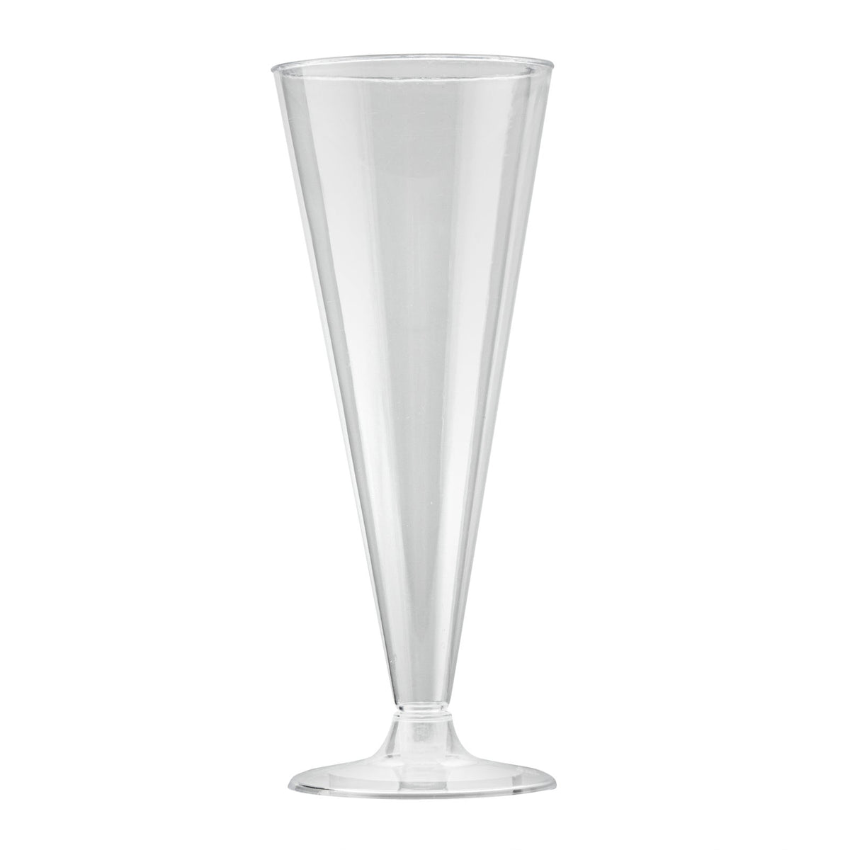 Flutes, Champagne, RW Base, 7 Ounce, 2.75 x 2.75 x 6.75 Inch, Plastic,20 - 1 COUNT