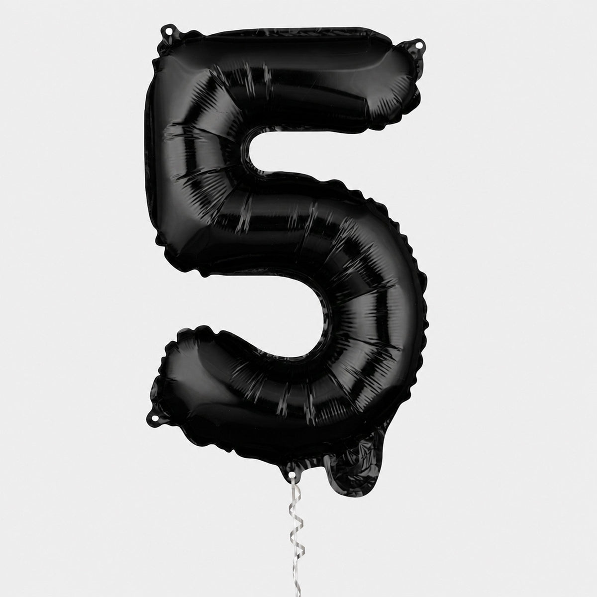 Balloon, Mylar, Balloonify 16 Inch, Number 5, Black,1 - 1 EACH