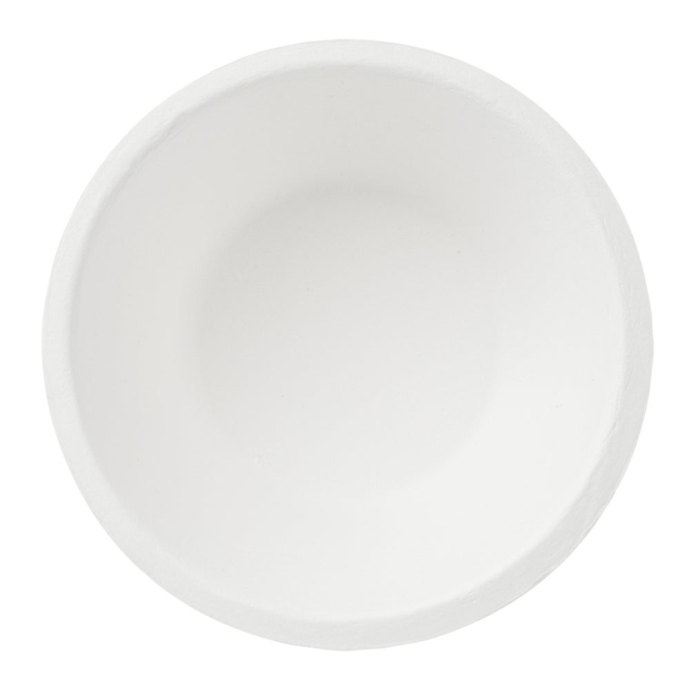 Bowls, Pulp Safe 8 Ounce, Sugarcane & Bagasse, White, Round, 4.5 x 4.5 x 1.75 Inch,100 - 1 COUNT