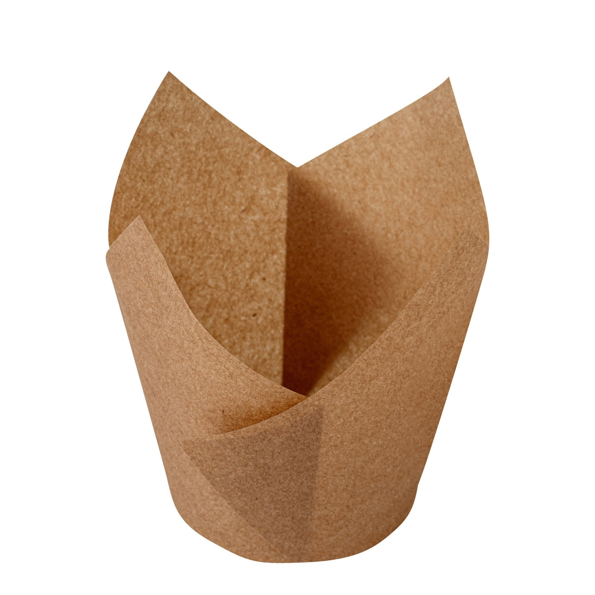 Cups, Baking, Panificio 3.50 Ounce, Greaseproof Paper, Kraft, Tulip,50 - 1 COUNT