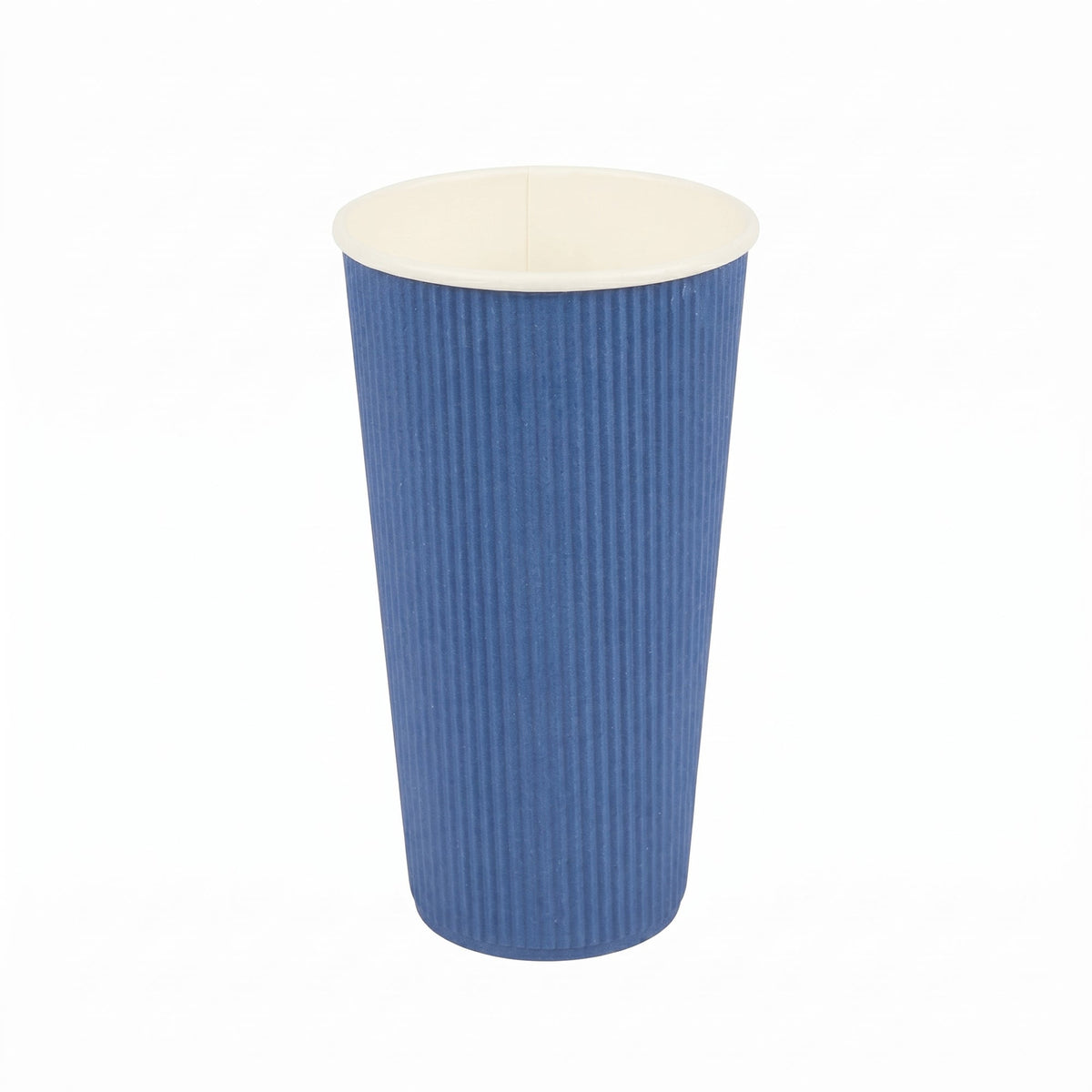 Cups, Hot, 20 Ounce, Paper, Midnight Blue, Ripple Wall,1 - 250 COUNT