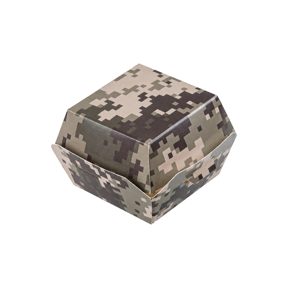 Boxes, Slider, 2.50 x 2.50 x 2 Inch, Paper, Camouflage,100 - 1 COUNT
