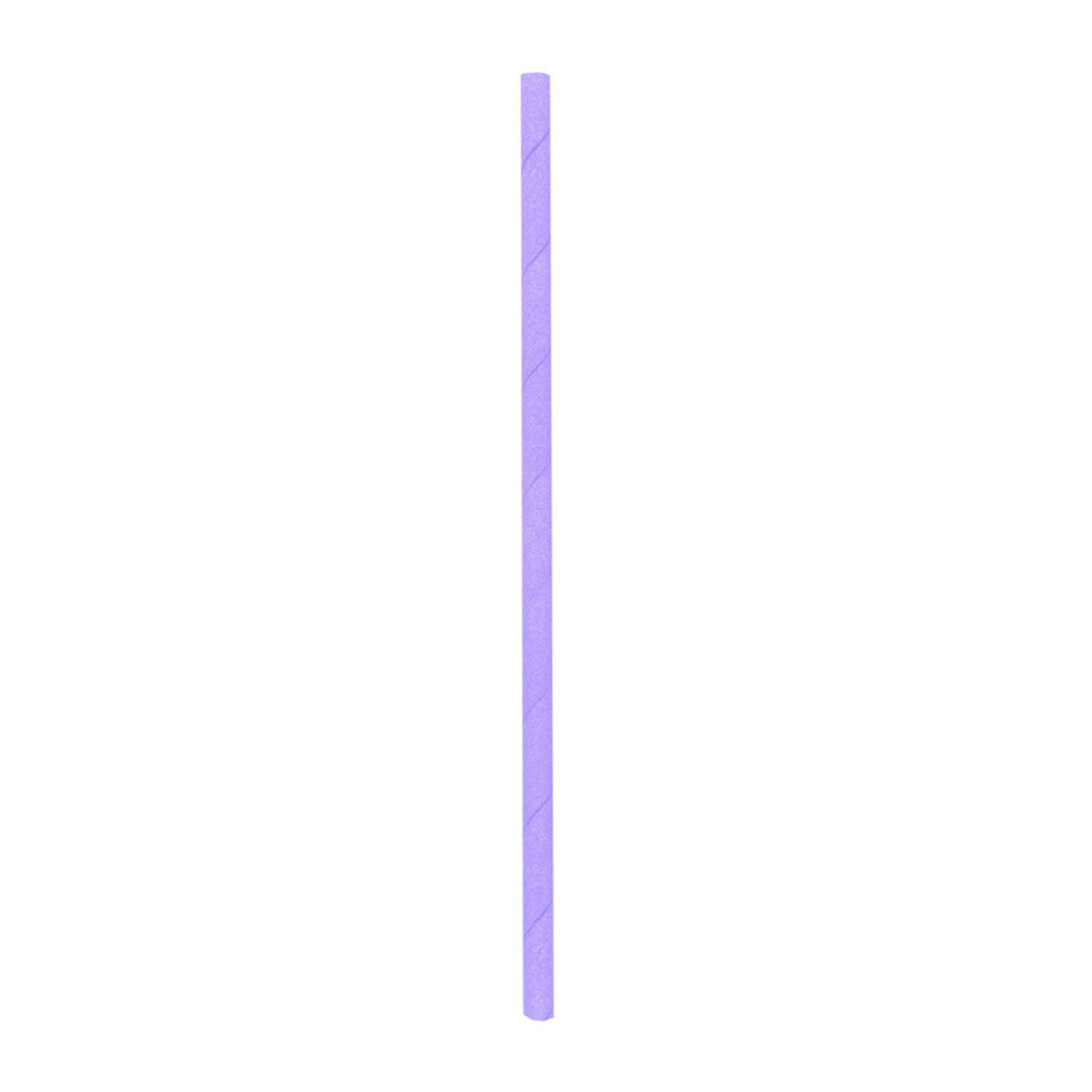 Straws, 7.75 Inch, Paper, Lilac, Biodegradable, Sustainable,1 - 100 COUNT