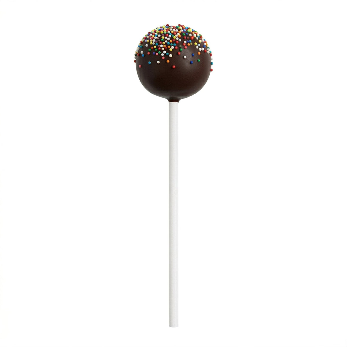 Coffee Stirrer & Lollipop Sticks, 6 Inch x 0.16 Inch, Paper, White, Biodegradeable,1 - 100 COUNT