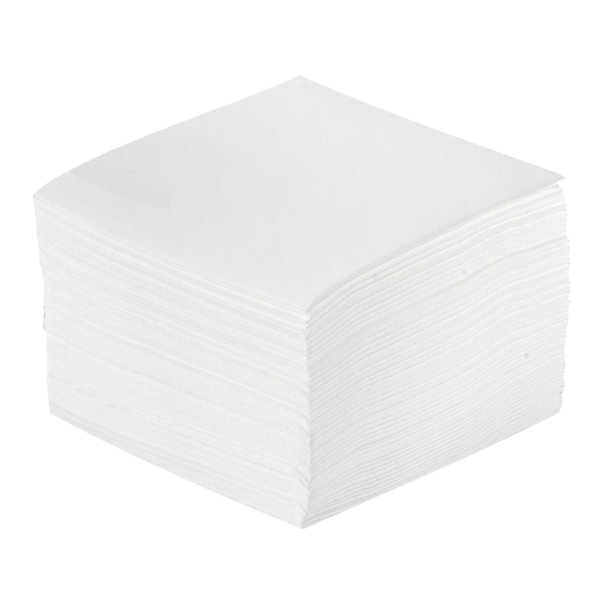 Napkins, Cocktail, Luxenap, Paper, White, 9.50 x 9.50 Inch, Air Laid, Linen-Feel,32 - 50 COUNT