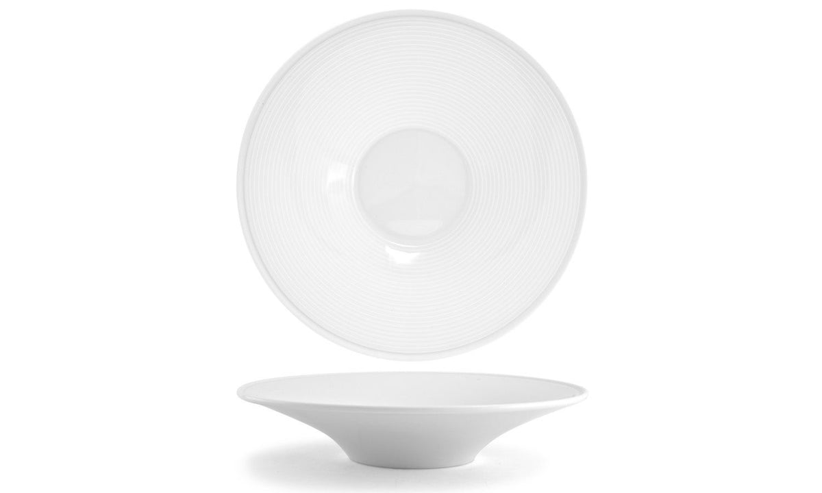 Bowls, Spiral, 6.25 Ounce, 12 Inch, White, 12 Linear Inch,6 - 1 COUNT