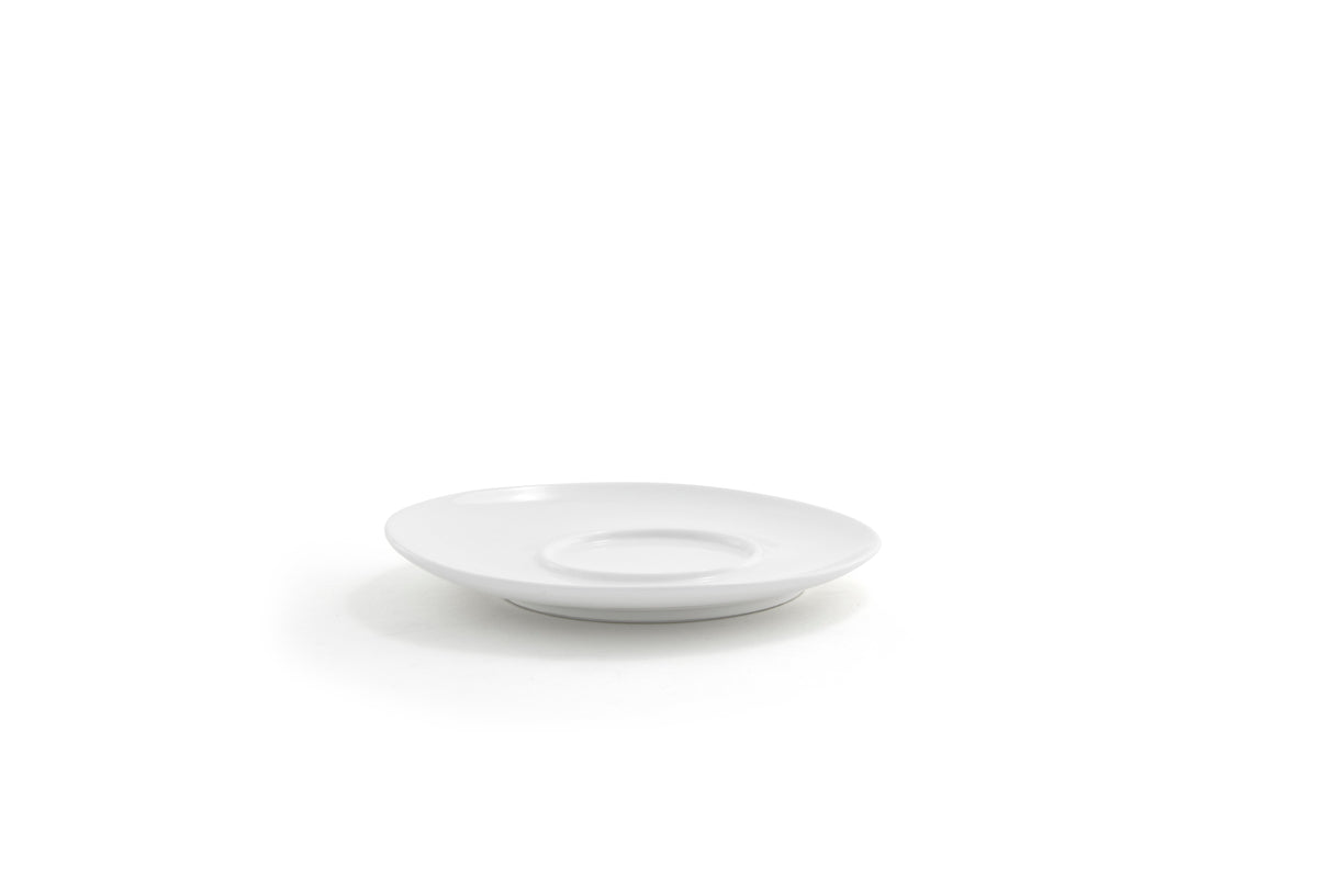 Saucers, Harmony, 7 Inch, White, Porcelain, 7 Linear Inch,6 - 1 EACH