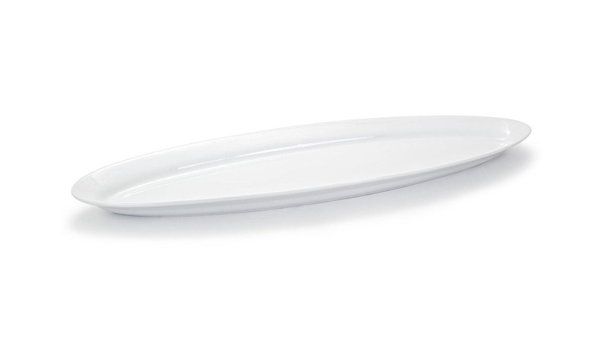 Platters, 23.5 Inch, Oval, Porcelain, 23.5 Linear Inch,4 - 1 COUNT