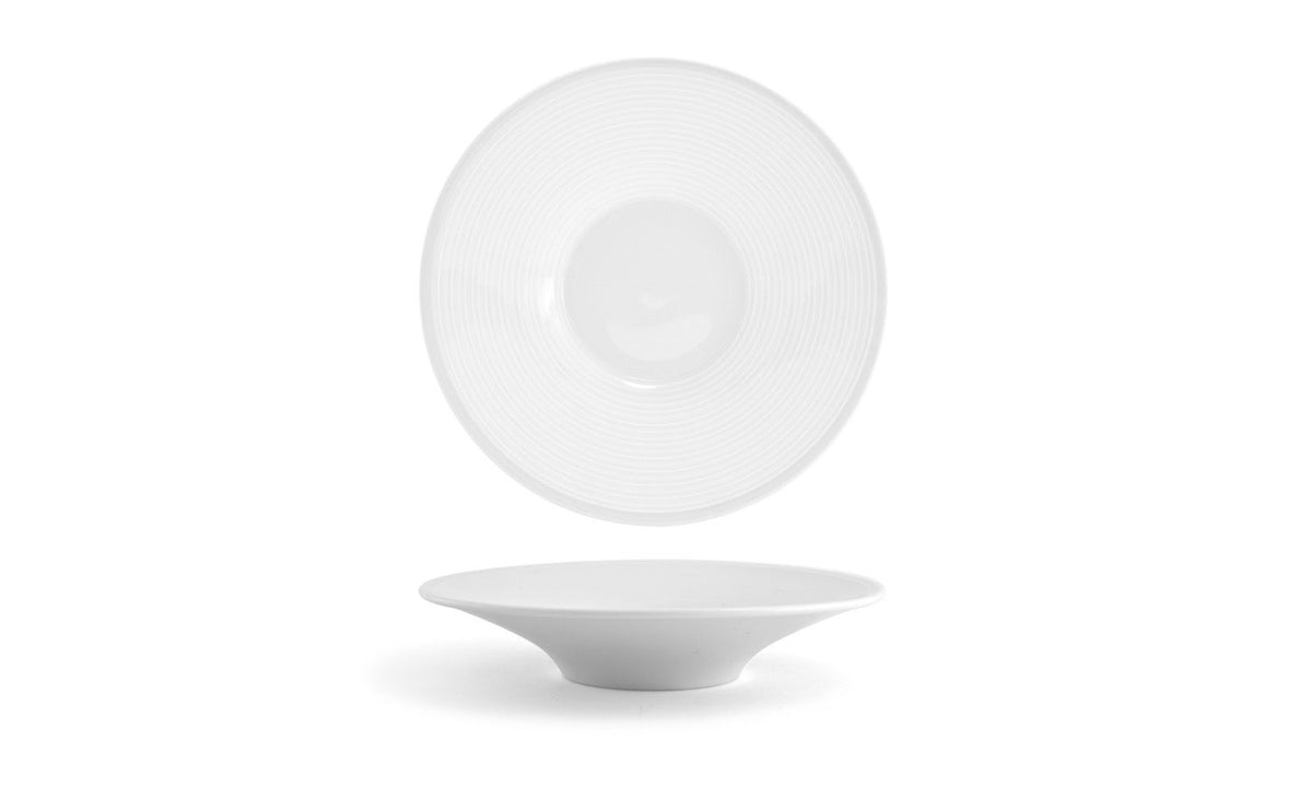 Bowls, Flare, Porcelain, 28 Ounce, 10 Inch, White, Round,4 - 1 COUNT