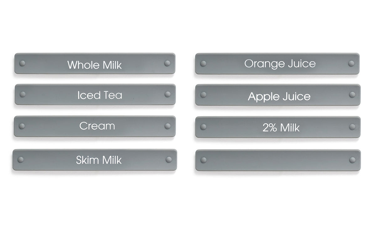Labels, Beverage Carafe, 5.25 x 0.75 Inch,1 - 8 COUNT
