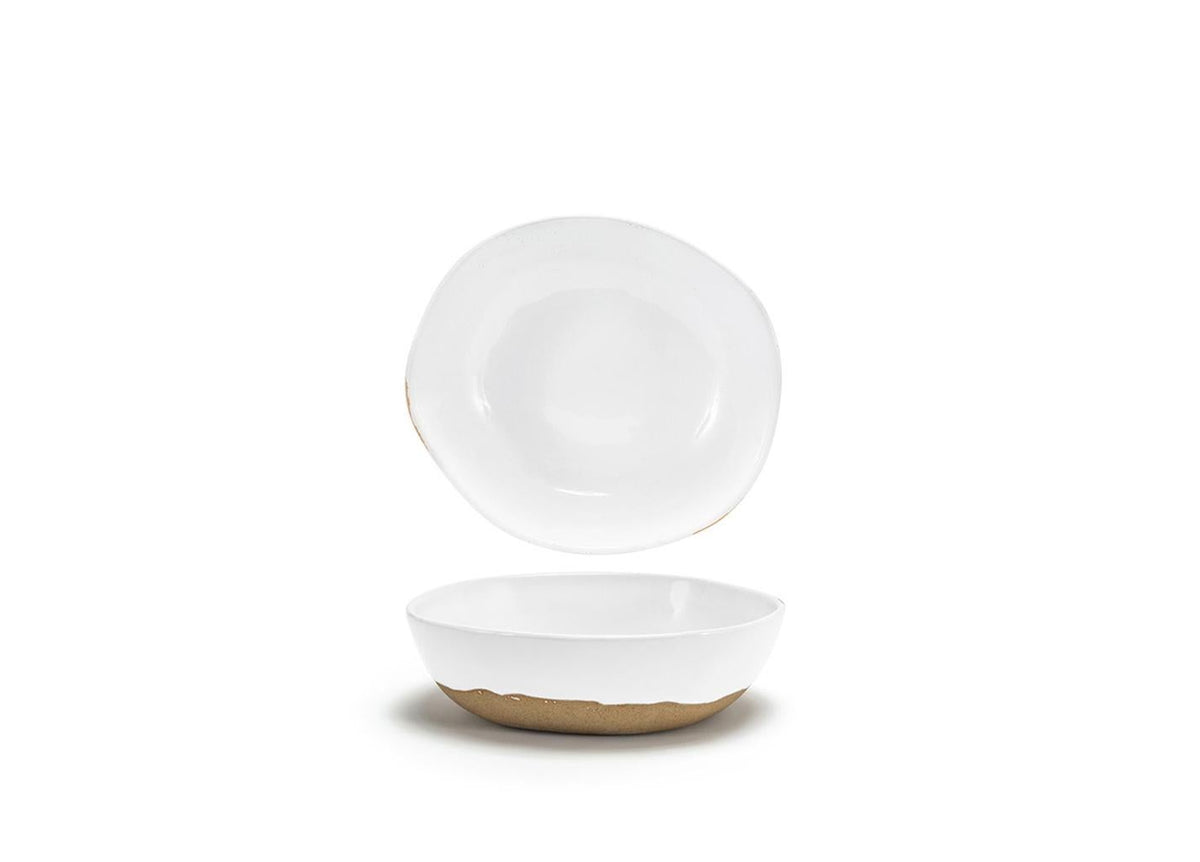 Bowls, Porcelain, 48 Ounce, 8.75 Inch, White, Round,4 - 1 COUNT