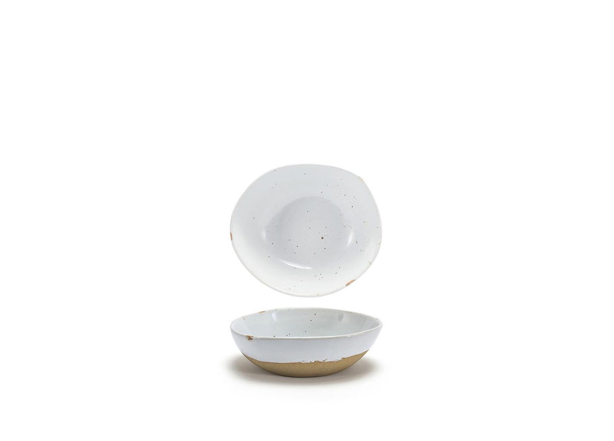Bowls, Porcelain, 24 Ounce, Ash, Round,6 - 1 COUNT