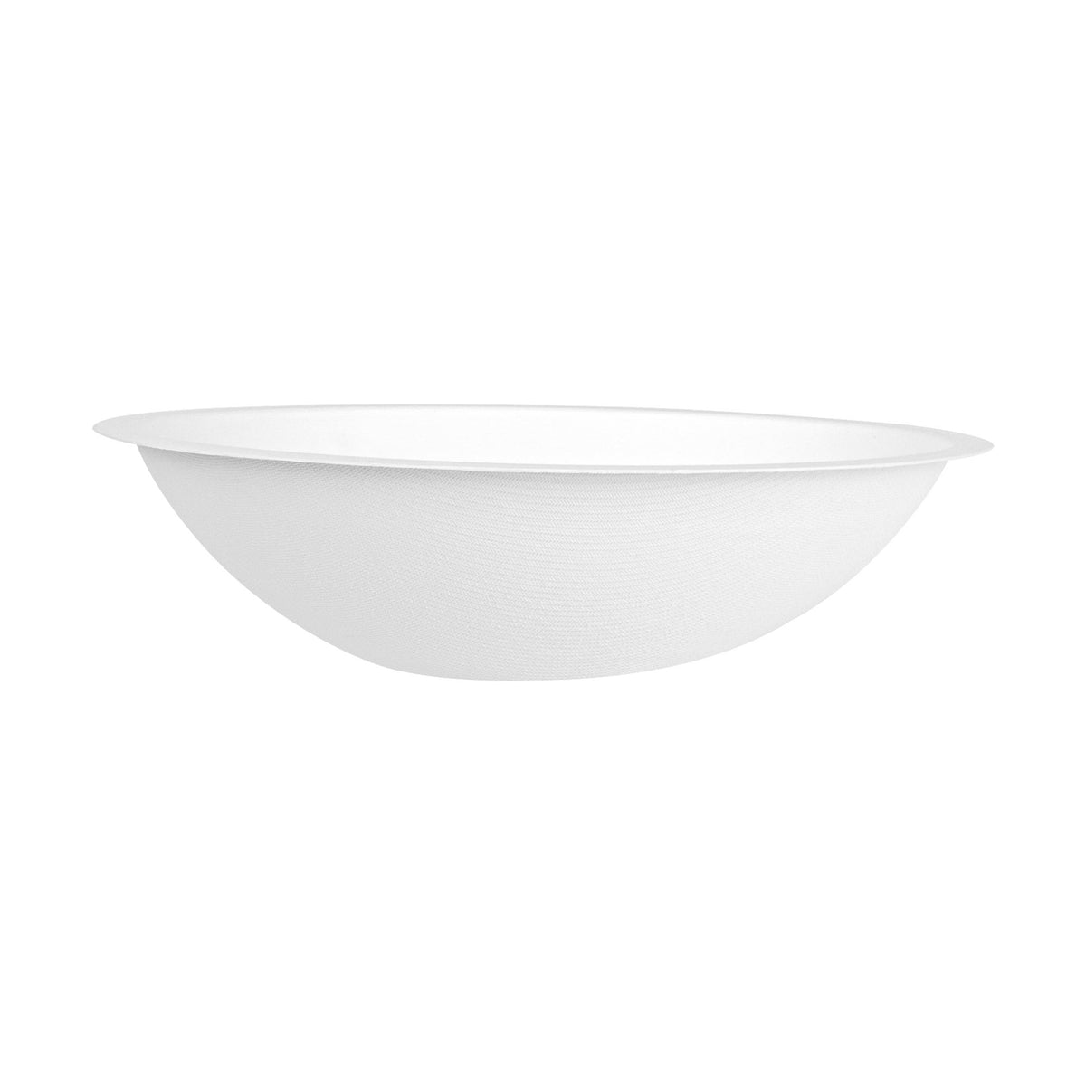 Bowls, Pulp Safe 16 Ounce, Sugarcane & Bagasse, White, 8.75 x 6.75 x 2.25 Inch,25 - 1 COUNT