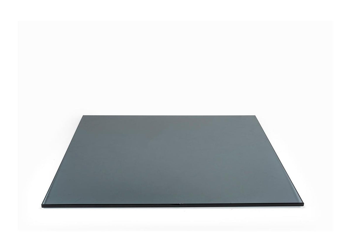 Boards, 19 Inch, Square, Smoke, Tempered Glass,2 - 1 COUNT