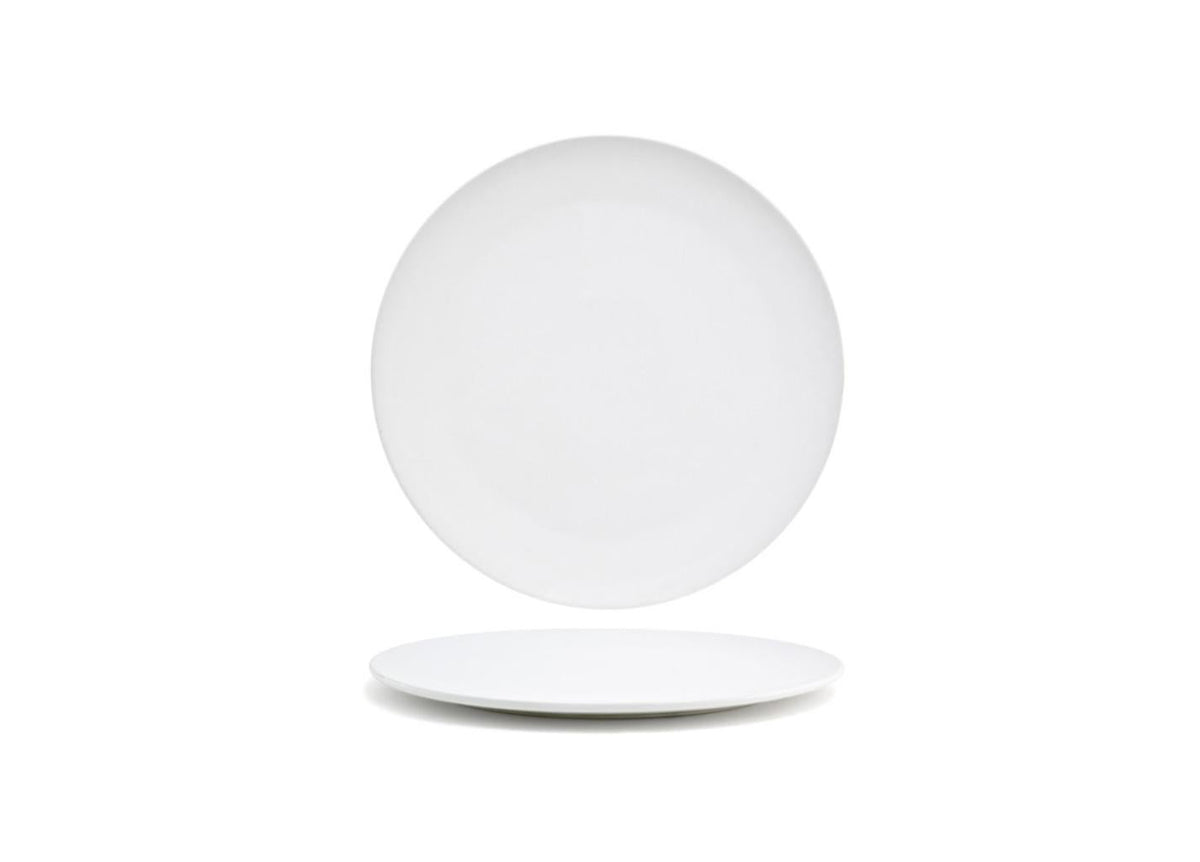 Plates, Canvas, 10 Inch, White, Undecorated,6 - 1 COUNT