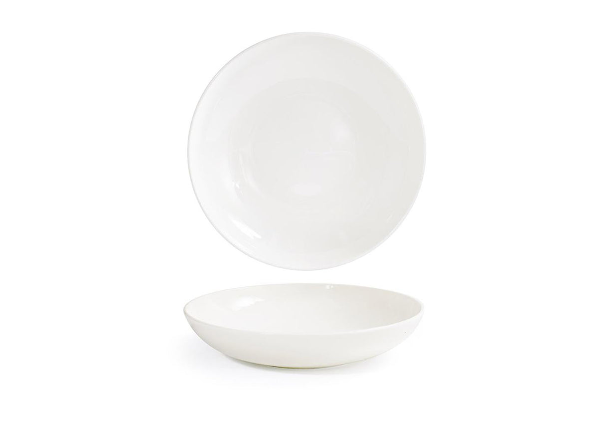 Bowls, Coupe, 42 Ounce, 9.25 Inch, White, Round,6 - 1 COUNT
