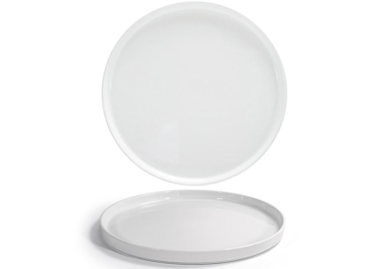 Platters, 14 Inch, White, Round,2 - 1 COUNT