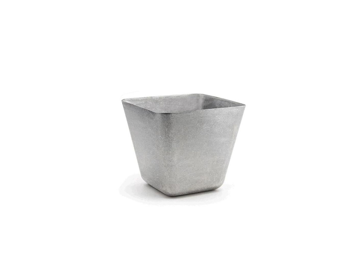 Bowls, Tall, Stainless Steel, 19 Ounce, 3.75 x 3.75 x 3.5 Inch, Antique, Square,12 - 1 EACH