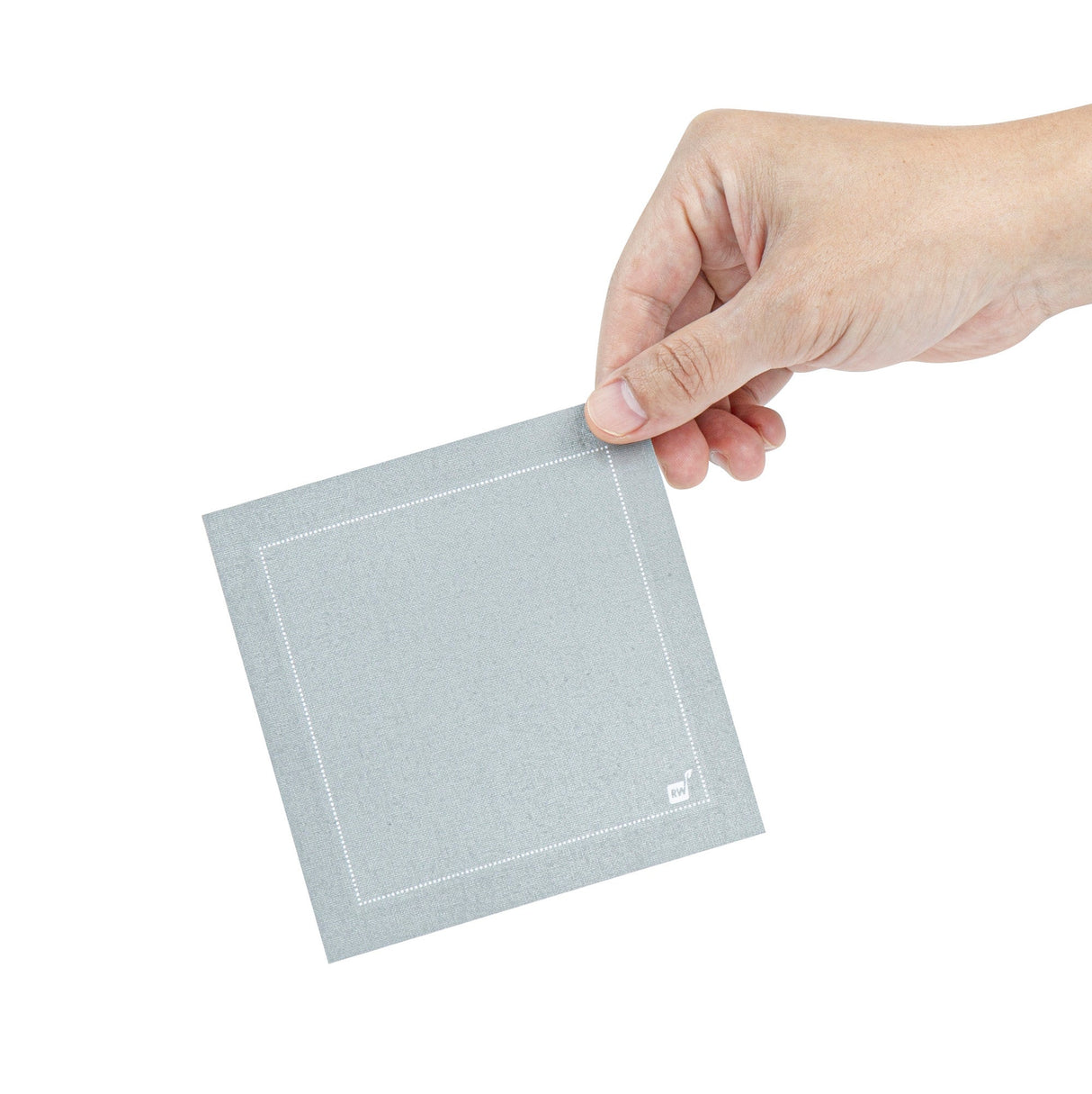 Napkins, Cocktail, Napluxe, Gray, 4.5 x 4.5 Inch,1 - 50 COUNT