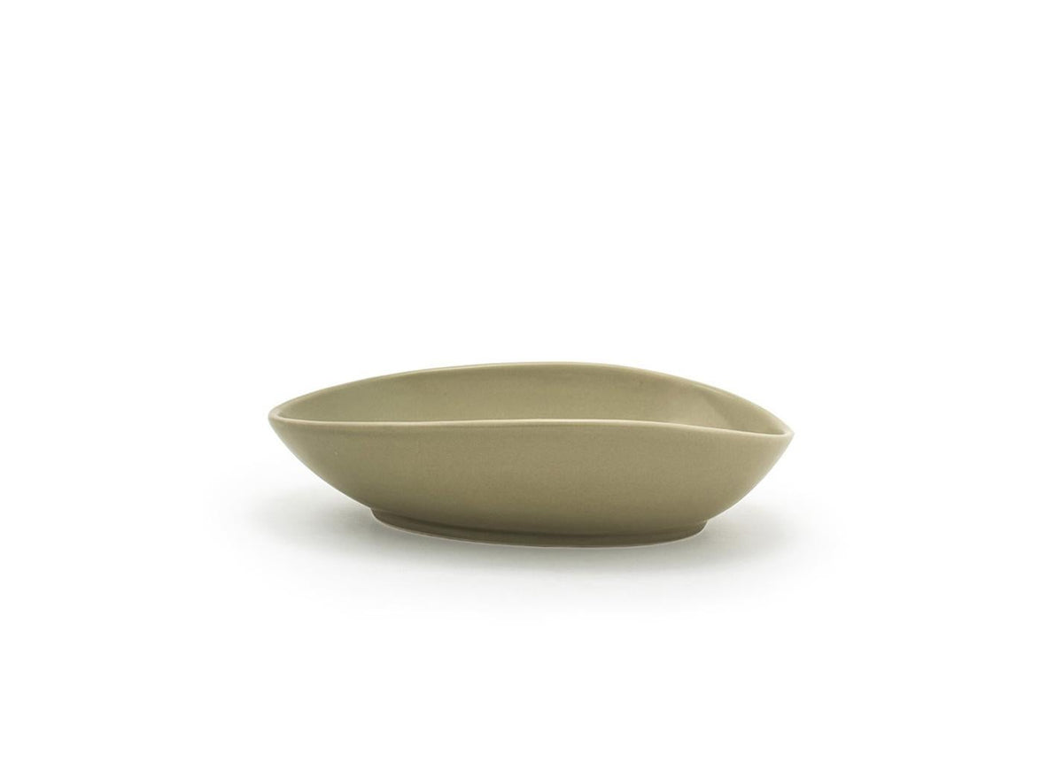 Bowls, Porcelain, 30 Ounce, 10 Inch, Sea Grass, Oval,4 - 1 COUNT
