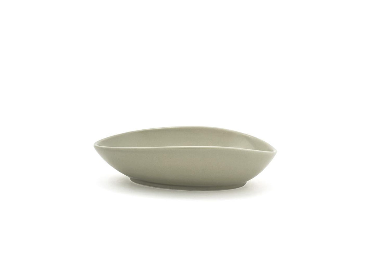 Bowls, Porcelain, 30 Ounce, 10 Inch, Pumice, Oval,4 - 1 COUNT