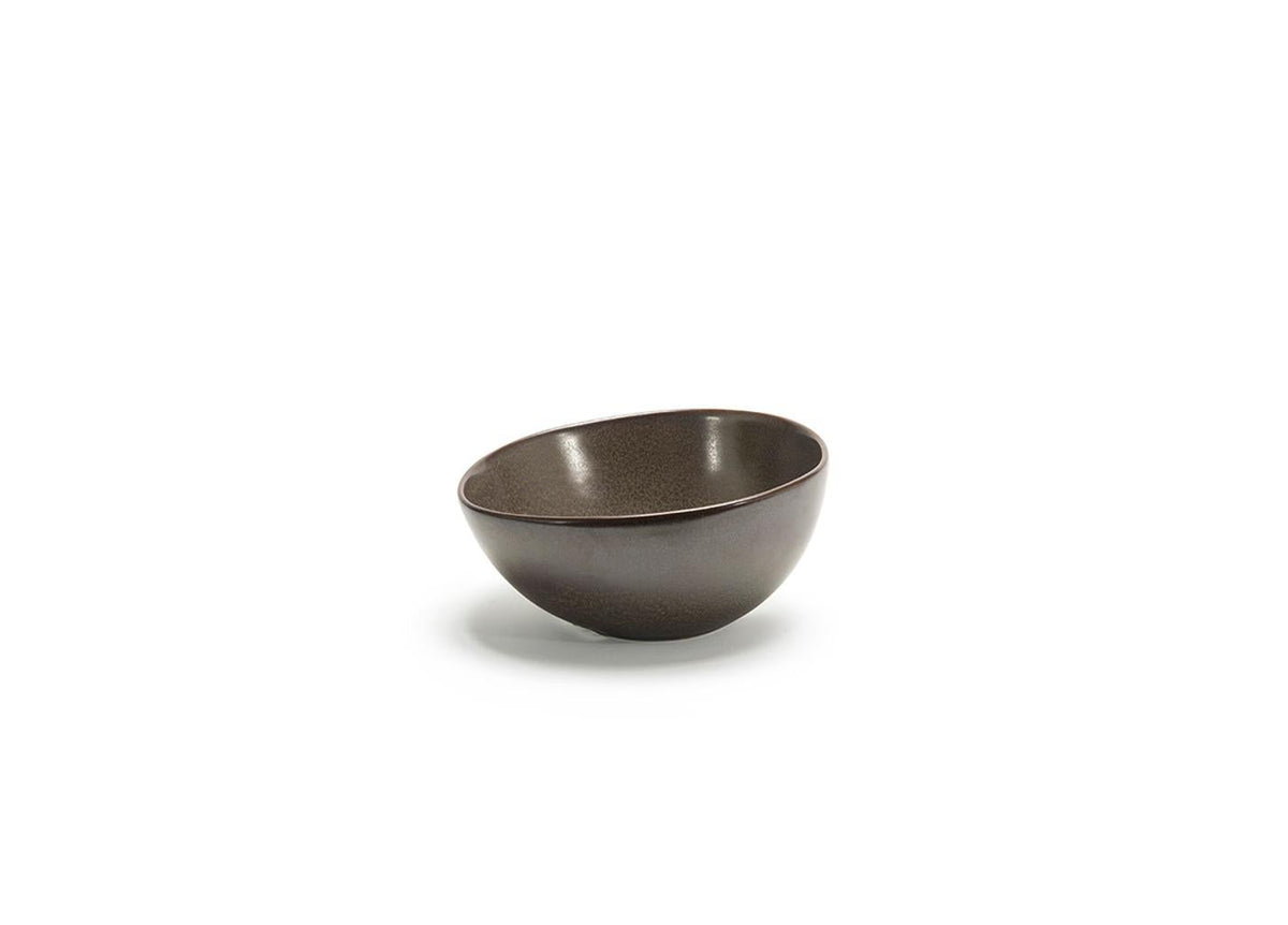 Bowls, Porcelain, 10 Ounce, 5 Inch, Mocha, Round,12 - 1 EACH