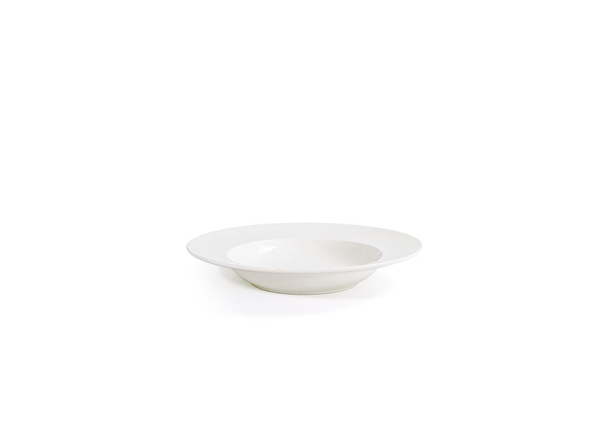 Bowls, Rim, 12 Ounce, 9.25 Inch, White, Round,6 - 1 COUNT
