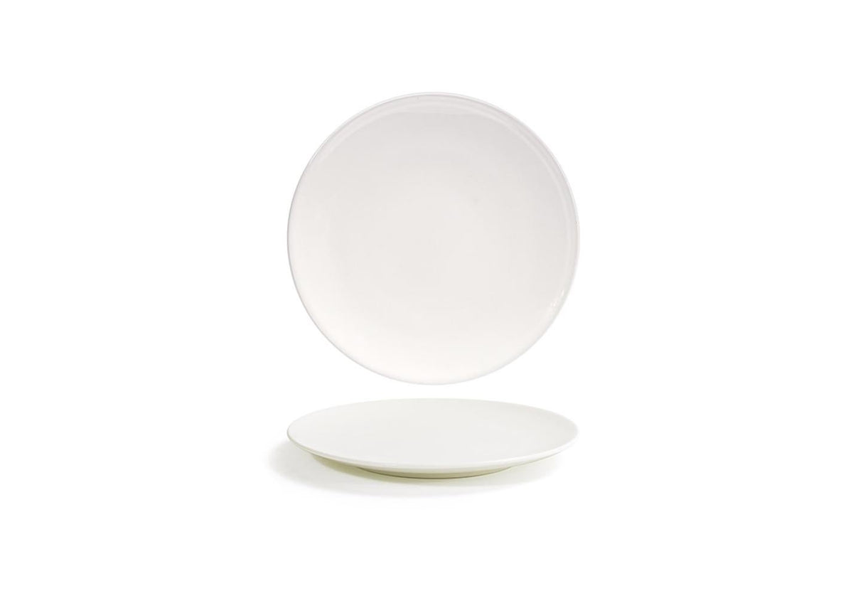 Plates, Coupe, 8 Inch, White, Round,6 - 1 COUNT