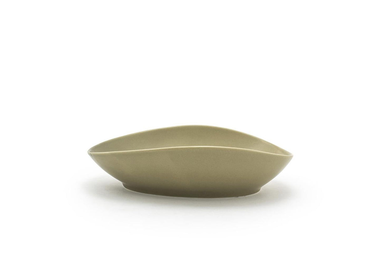 Bowls, Porcelain, 40 Ounce, 11 Inch, Sea Grass, Oval,2 - 1 COUNT