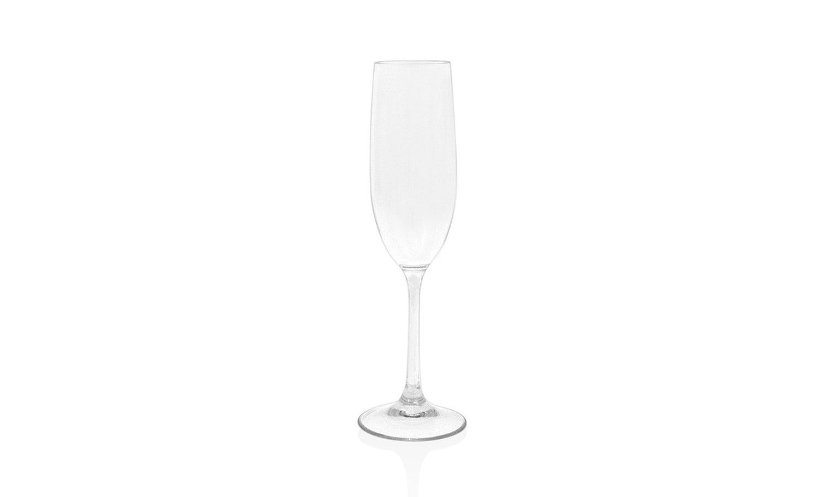 Glasses, Champagne, 9 Ounce, Clear, Plastic, 9 Ounce,12 - 1 COUNT