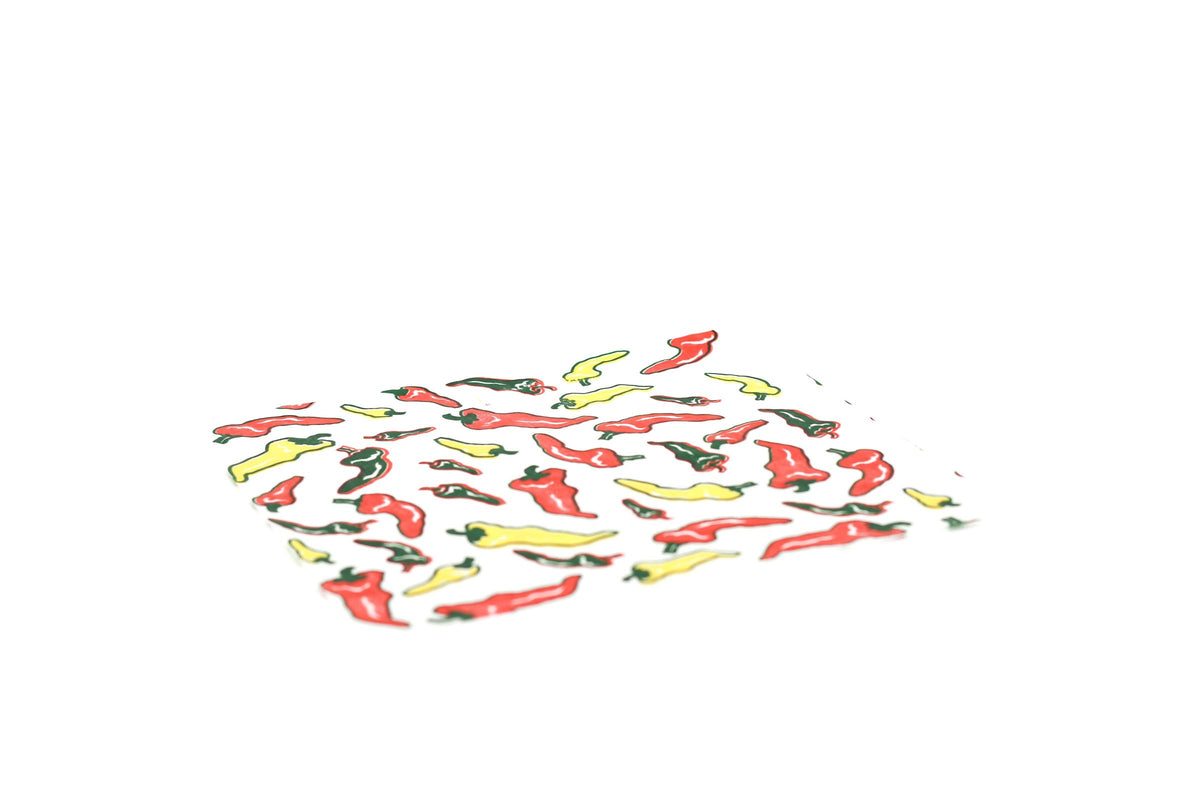 Wraps, Deli, 12 x 12 Inch, Pepper Design,3 - 1000 COUNT